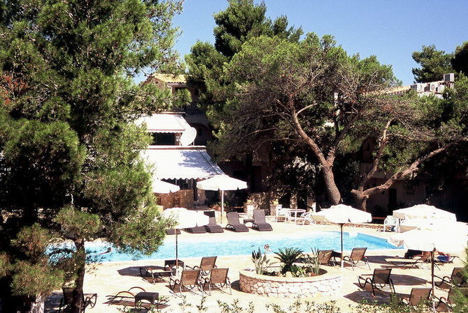 Aquarius Hotel Vasilikos  Bagian luar foto